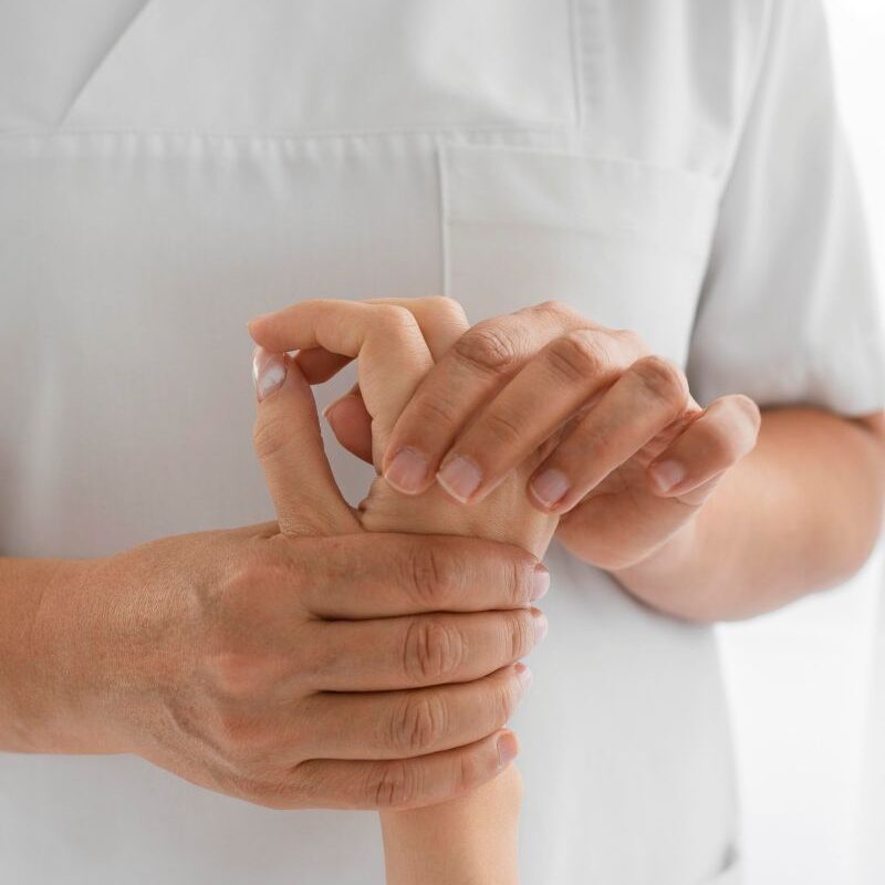 Handgelenk Handgelenk Orthopädie Behandlung @Freepik